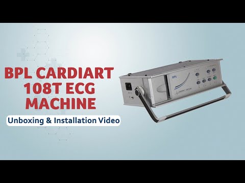 Bpl cardiart 108t digi ecg machine, portable, number of chan...