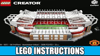 LEGO Instructions: How to Build OLD TRAFFORD - MANCHESTER UNITED - 10272  (Creator Expert)