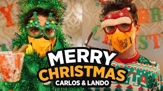 Huski Chocolate's Christmas challenge with Carlos Sainz and Lando Norris video
