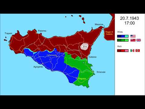 Invasion of Sicily 1943, Every Hour