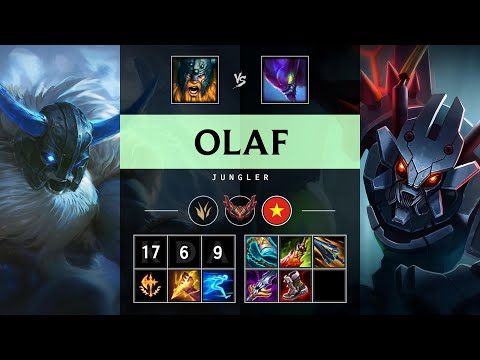 Olaf Jungle vs Kha'Zix - VN Grandmaster Patch 25.17