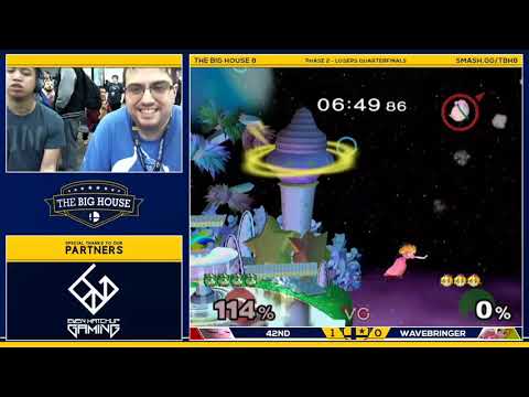 [Read Description] The Big House 8 - Losers Phase 2 - (Jigglypuff) 42nd vs Wavebringer (Peach)