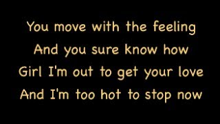 The Bar-Kays - Too Hot To Stop - Lyrics - SANFRANCHINO