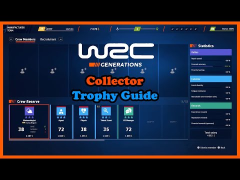 WRC Generations: Collector trophy guide