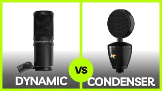 Dynamic vs Condenser Microphone | What's the Difference?
