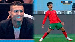 Download lagu The Day Cristiano Ronaldo Jr IMPRESSED Cristiano Ronaldo mp3