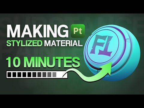 How to Create a Stylized Material in Substance Painter for Beginners