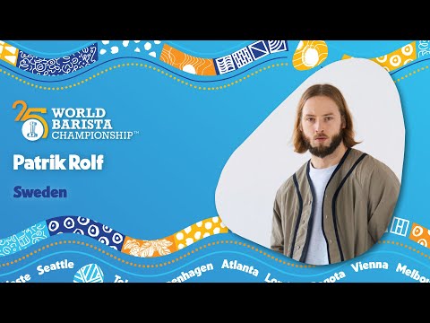 Patrick Rolf, Sweden | 2025 World Barista Championship: Semi-finals