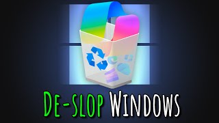 Windows 11 is 60% Slop (I deleted it all)
