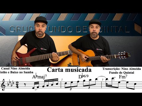 Carta Musicada - Fundo de Quintal