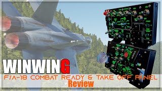 WINWING F/A-18 Combat Ready &amp; Take Off Panel Review
