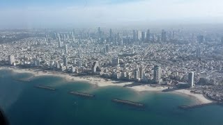 A perfect Boeing 777 landing in Tel Aviv  accompanied by Vivaldi and Andy Miles