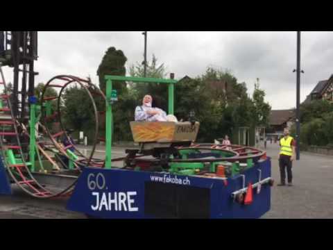 Japan TV Show Bassersdorf!! Kleinste mobile Achterbahn der Welt!