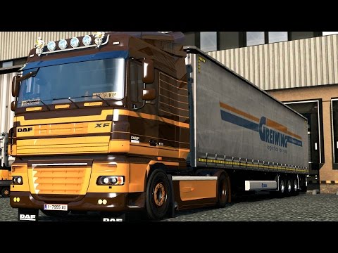 ETS 2 1.25 ProMods 2.11 DAF XF105 Poitiers - Rennes