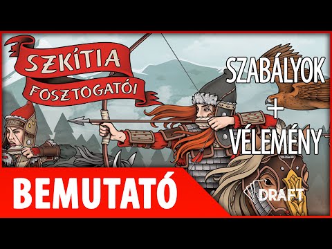 Szkítia fosztogatói társasjáték bemutató - :: DRAFT :: Társasjáték vlog