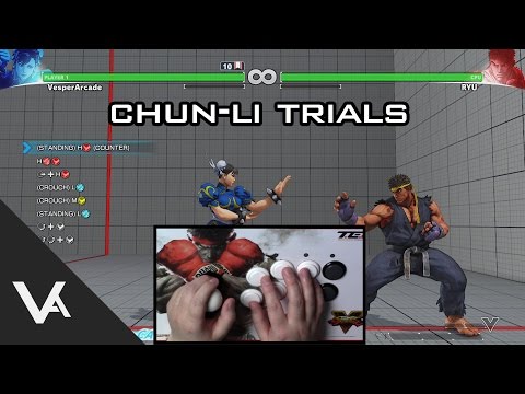 Street Fighter V / 5 Trial Mode - Chun-Li