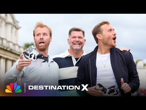Final Three Arrive in London for the Grand Finale | Destination X | NBC