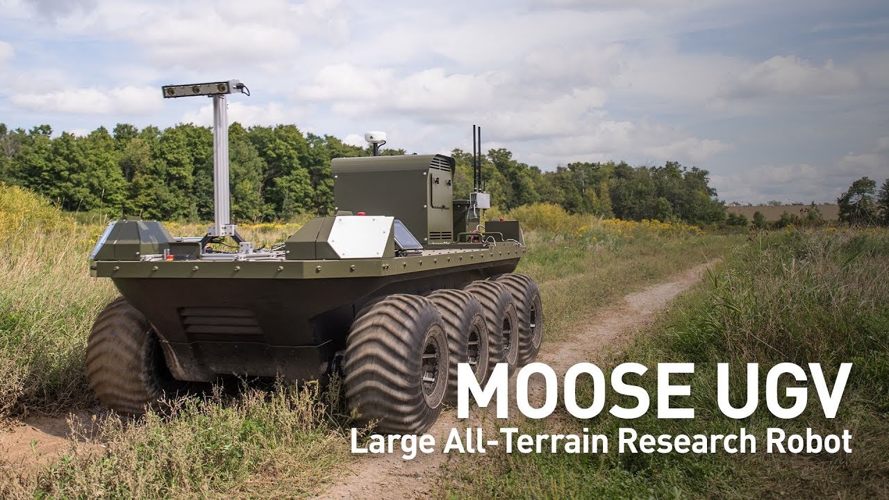 Moose UGV | Large All-Terrain Research Robot