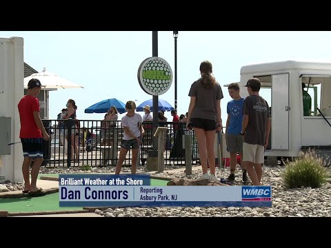 NJ Asbury Park Brilliant Weather At the Shore