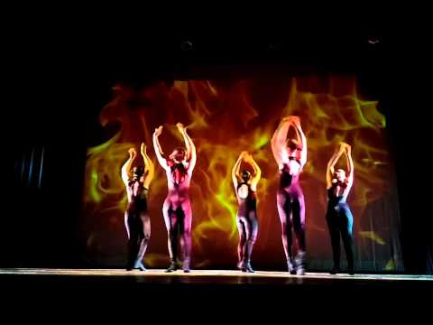 L'Alma Latina SSD a RL - balletto "Black Birds" gruppo Le Fiamme