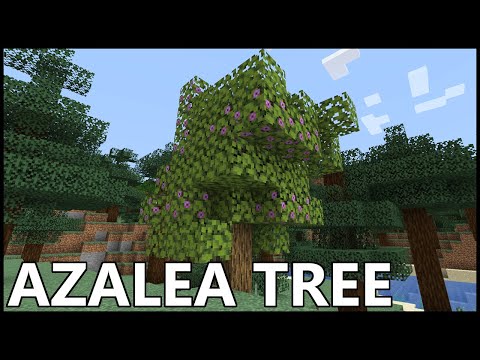 Where To Find AZALEA TREE In MINECRAFT 1.18
