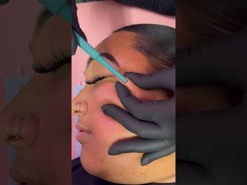 Dermal Piercing 💎 FULL PROCESS #piercing