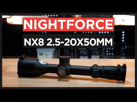 Nightforce NX8 2.5-20X50mm