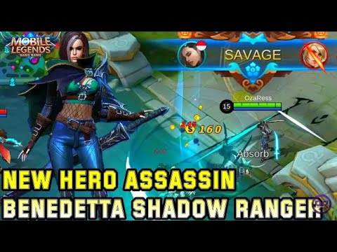 New Hero Benedetta Shadow Ranger | Mobile Legends: Bang Bang