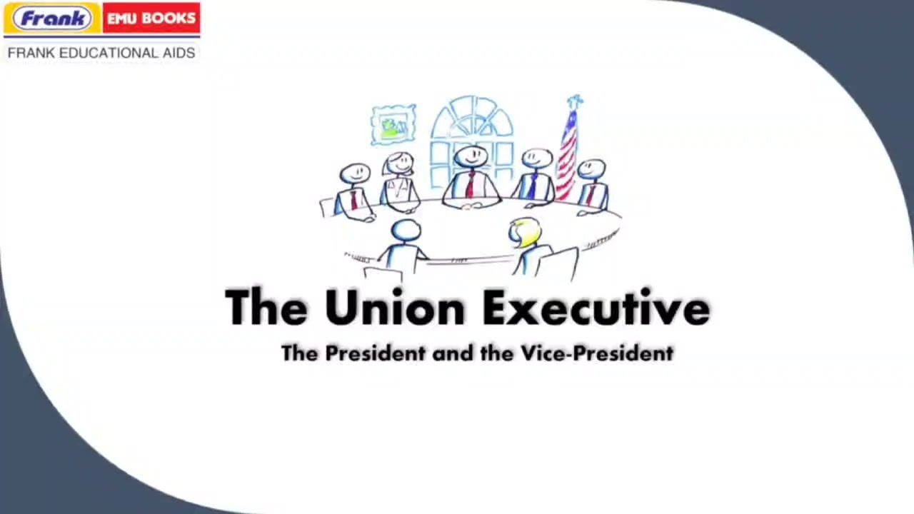 ICSE Civics 10 - Chapter 2 - The Union Executive  President and Vice President