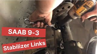 SAAB 9-3: Front Stabilizer Bar Links
