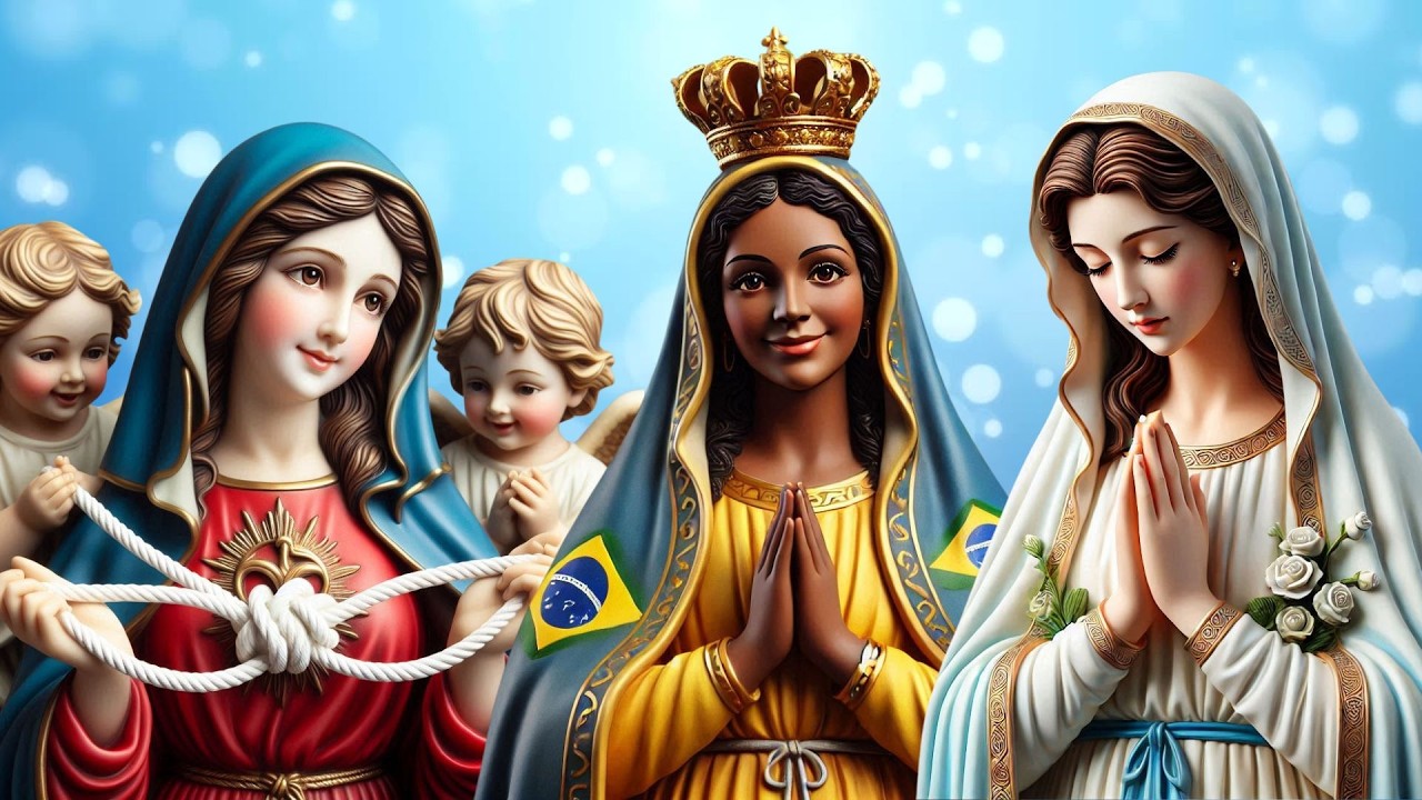 🌟ORAÇÃO NOSSA SENHORA DAS GRAÇAS, DESATADORA E APARECIDA.