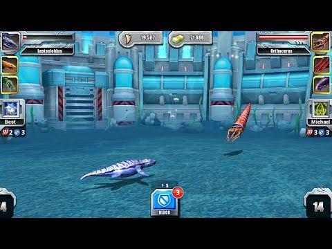 Leptocleidus - Jurassic Park Builder Aquatic Tournament Android Gameplay HD