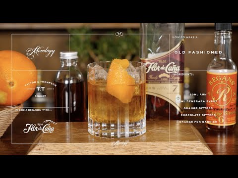 How To Make A Rum Old Fashioned | Classic Cocktail Recipes | Mixology Guide