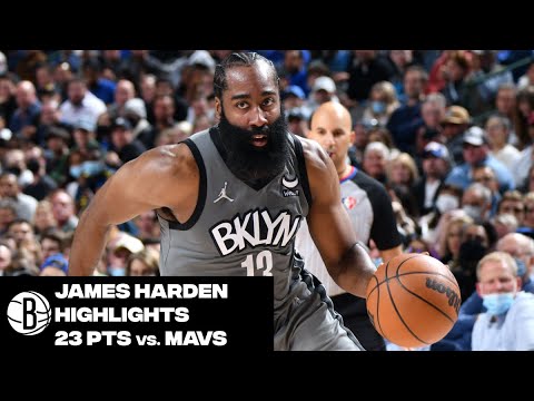 James Harden Highlights | 23 Points vs. Dallas Mavericks