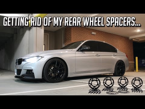 WHY I'M REMOVING MY F30 BMW SPACERS..