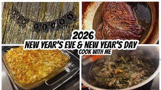 NEW YEAR’S EVE &amp; NEW YEAR’S DAY COOK WITH ME | 2026