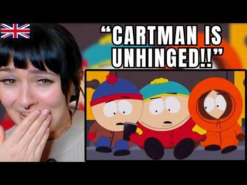 British Girl Reacts to The Best of Eric Cartman… South Park is CRAZY!