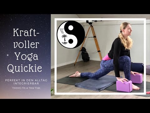 Kraftvoller Yoga Quickie - 15 Min. Yoga Flow für mehr Energie / Perfekt in den Alltag integrierbar