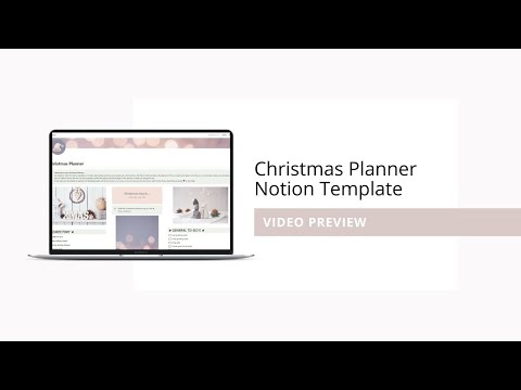 Christmas Planner | Prototion | Buy Notion Template