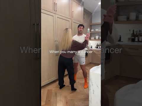 …when you marry a dancer 🤷🏼‍♀️  #dwts #funny #chmerkovskiybros #baby #realitytvshow #dancelife