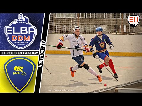Highlights 13. kola Extraligy hokejbalu - Elba DDM Ústí nad Labem vs. HC Kert Park Praha | 19.11. 22