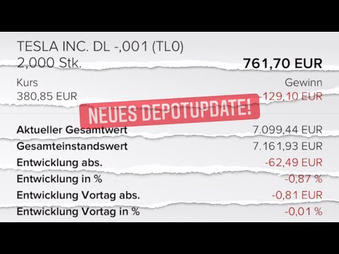 Wie oft schaue ich eigentlich in mein Depot rein?? #depotupdate13