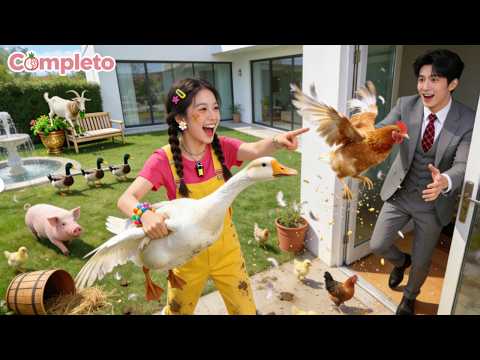 El CEO no sonrió en 20 años, hasta ver a su esposa convertir la mansión en granja.¡Ríe y se enamora!