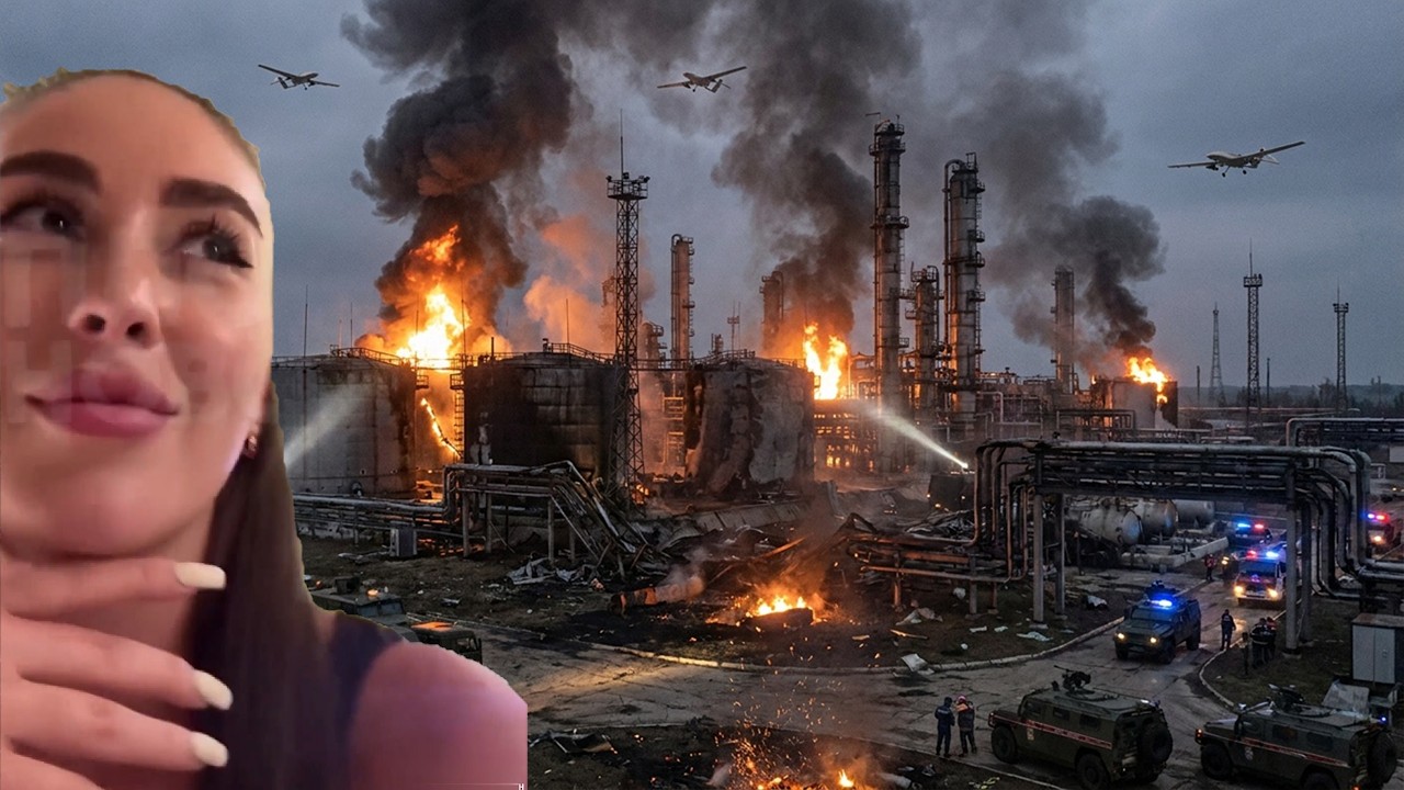 THE NIGHTMARE FOR PUTIN DOESN'T END! KEY RUSSIAN OIL REFINERY STRUCK IN UKRAINIAN DRONE ATTACK