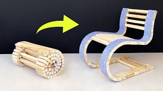 How to Make a Unique Roll Up Chair !!