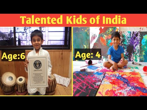 Talented kids of india भारत के प्रतिभाशाली बच्चे