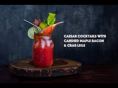 The KING Of Brunch-Time Cocktails - THE ULTIMATE CAESAR