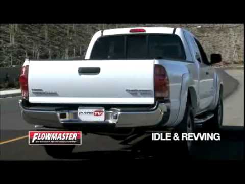 Toyota Tacoma Flowmaster American Thunder System Install