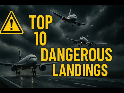 Top 10 Most Dangerous Landings Ever Caught on Camera