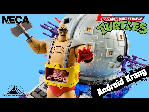 NECA TOYS Teenage Mutant Ninja Turtles ANDROID KRANG Video Review